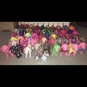 55 (2 mini) Victoria’s Secret Pink dogs